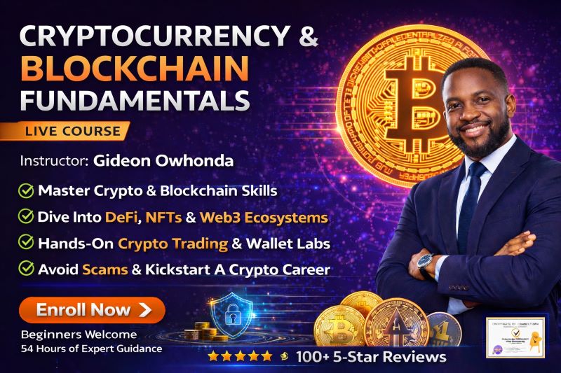 CRYPTOCURRENCY & BLOCKCHAIN FUNDAMENTALS (LIVE PROGRAM)
